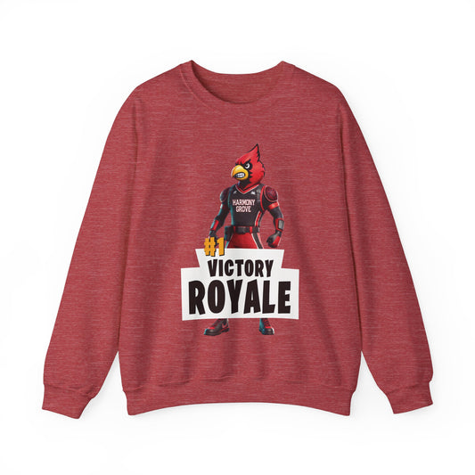 Harmony Grove Cardinals Victory Royale - Unisex Heavy Blend™ Crewneck Sweatshirt