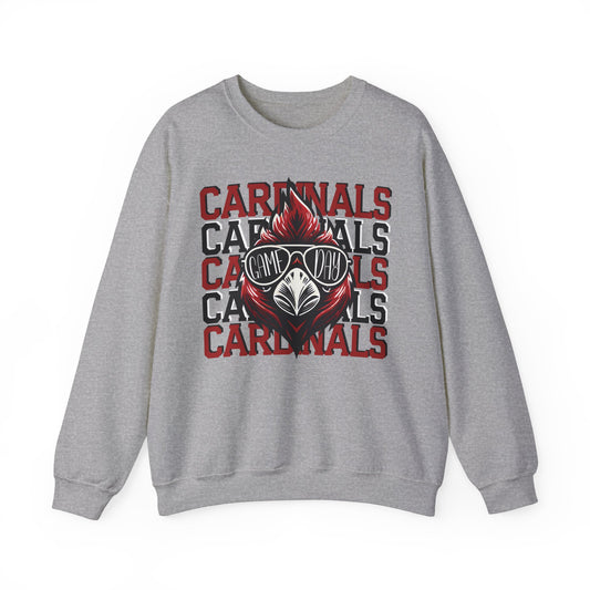 Cardinals Game Day Sunglasses - Unisex Heavy Blend™ Crewneck Sweatshirt