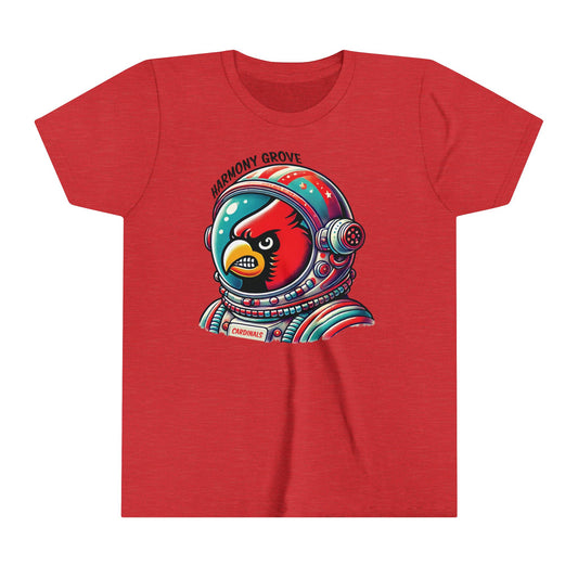 Astronaut Harmony Grove Cardinal - Bella + Canvas Youth Tee