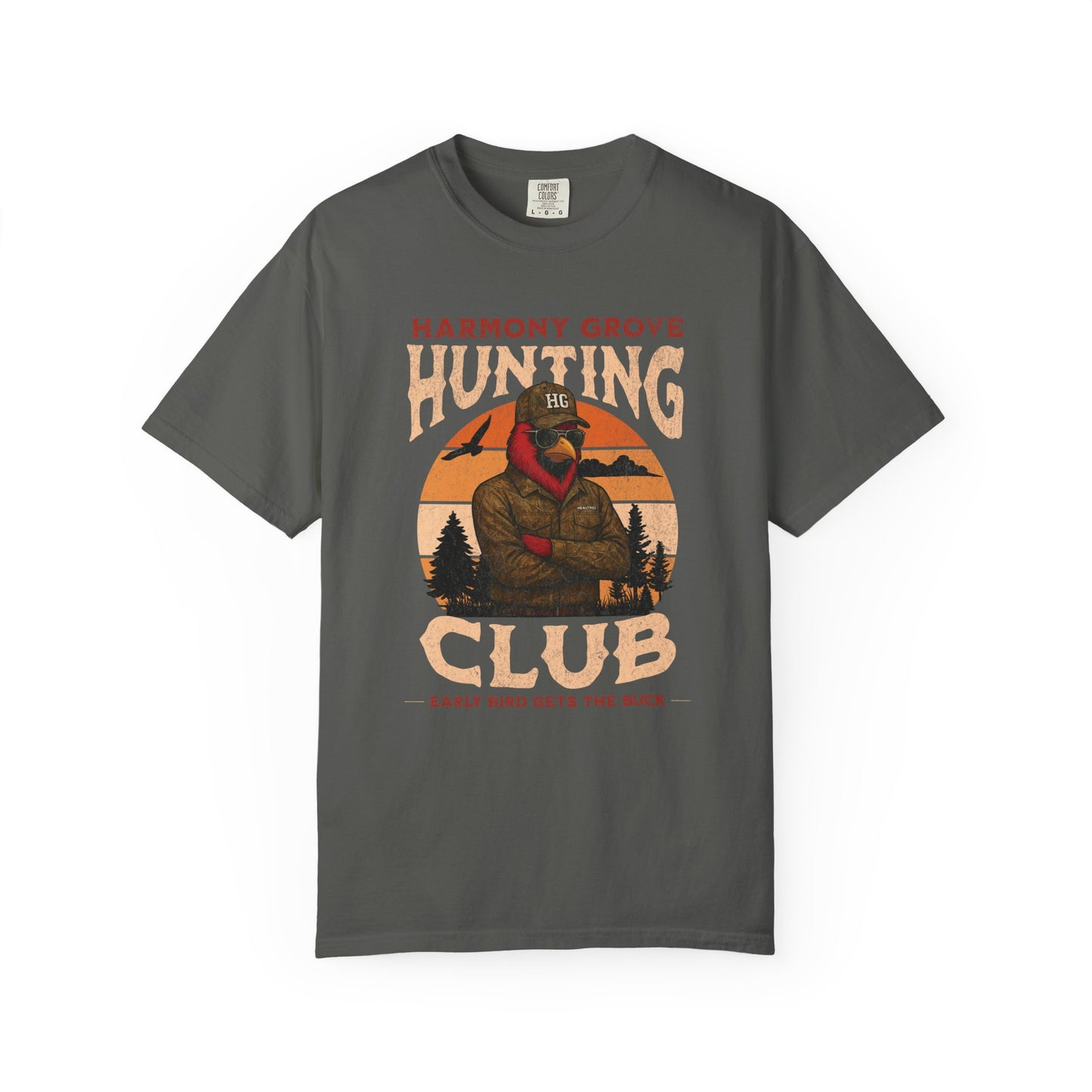 HG Hunting Club Camo - Comfort Colors T Shirt