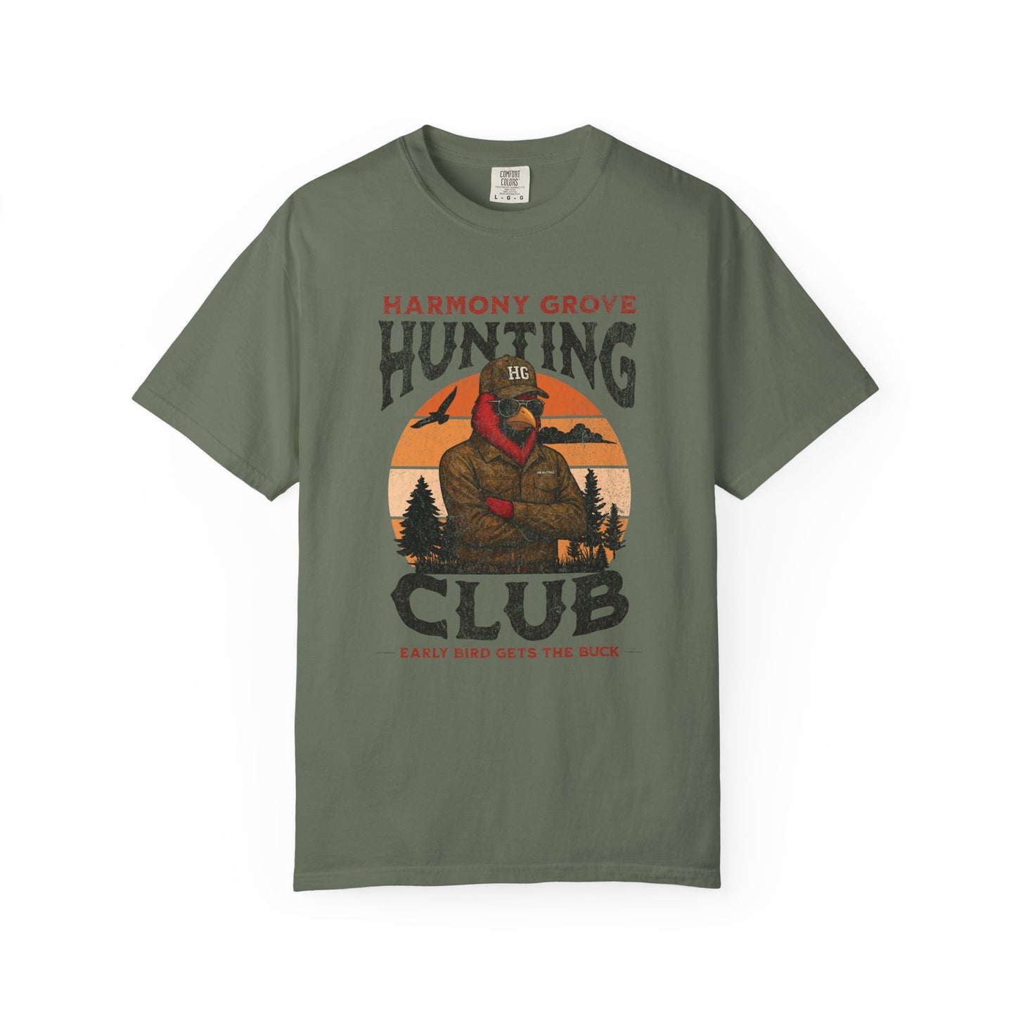 HG Hunting Club Camo - Comfort Colors T Shirt
