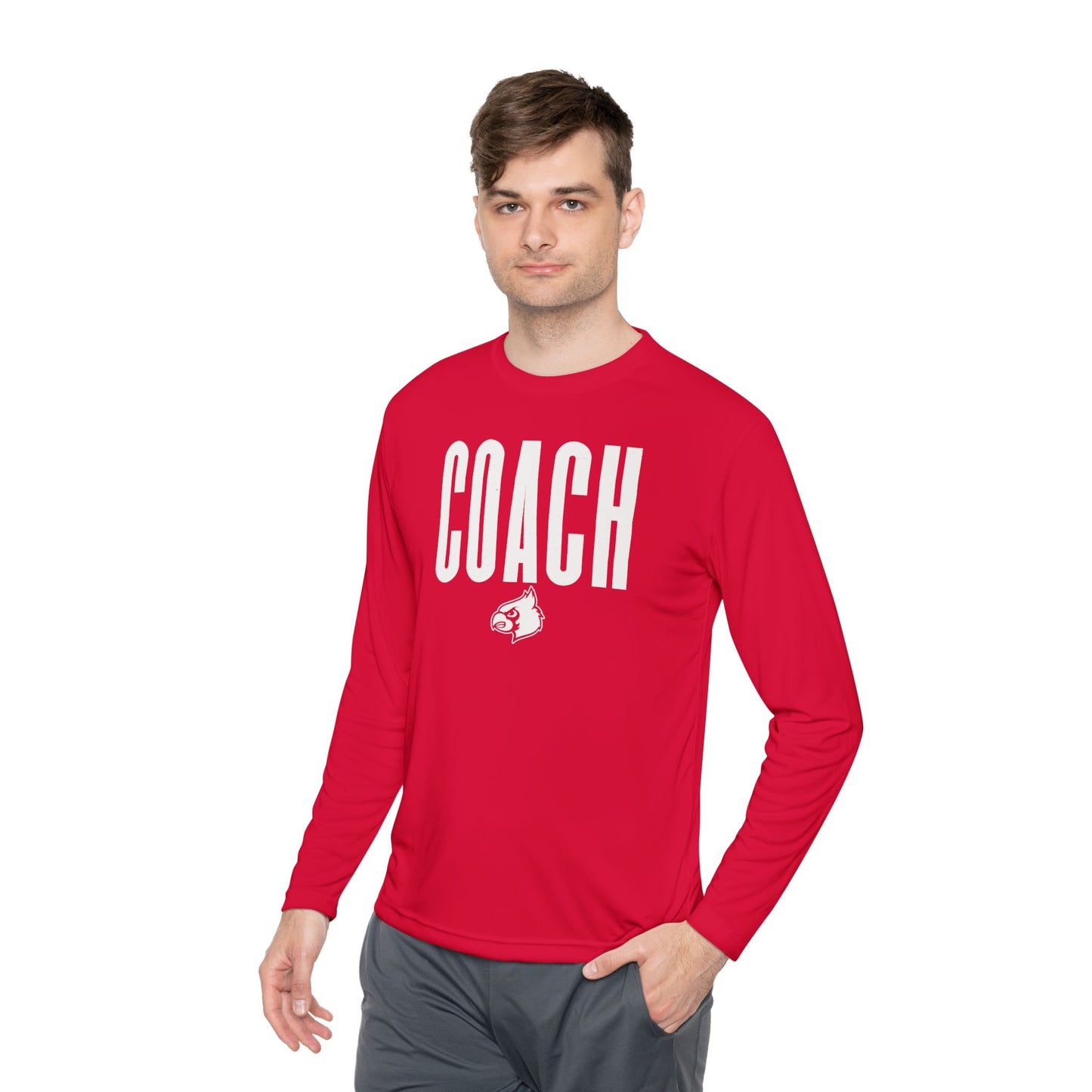 HG Cardinal Coach - Dryfit Long Sleeve Tee