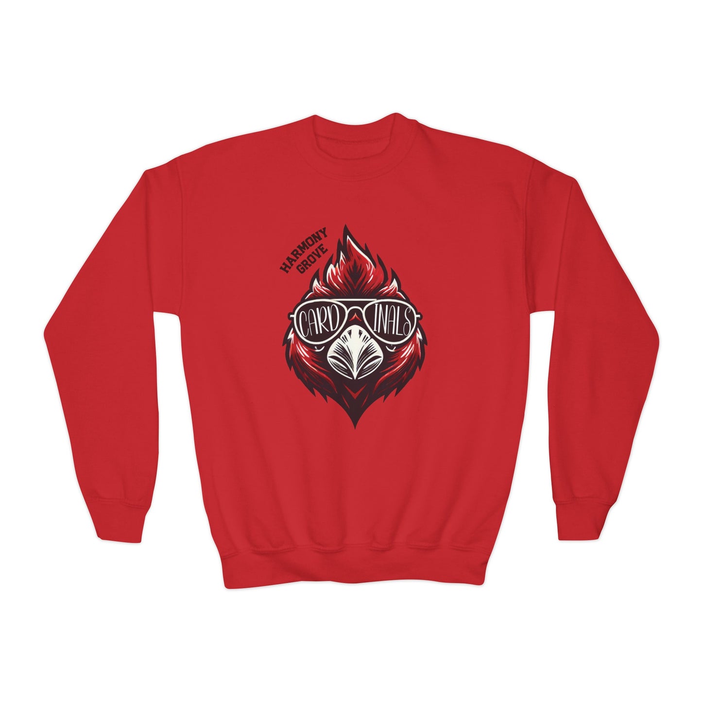 Harmony Grove Cardinal Sunglasses - Youth Crew Sweatshirt