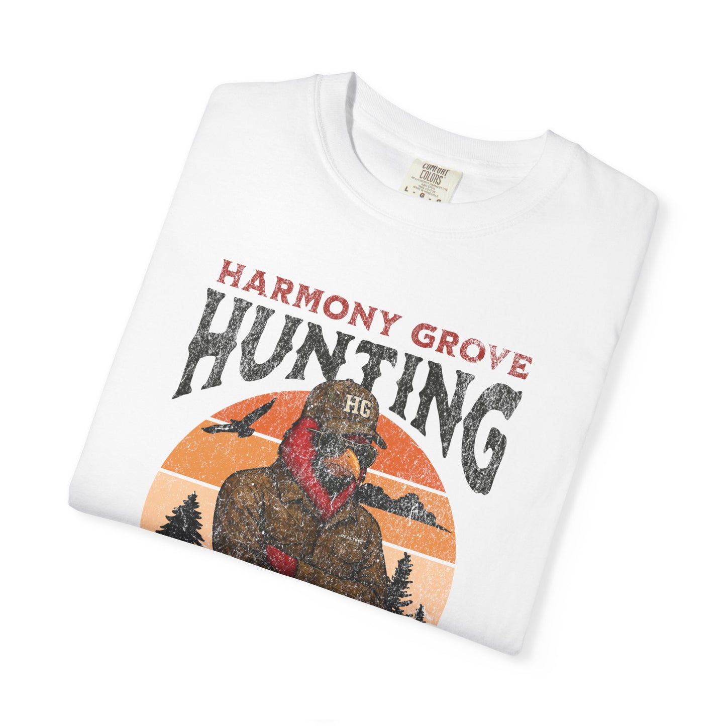 HG Hunting Club Camo - Comfort Colors T Shirt