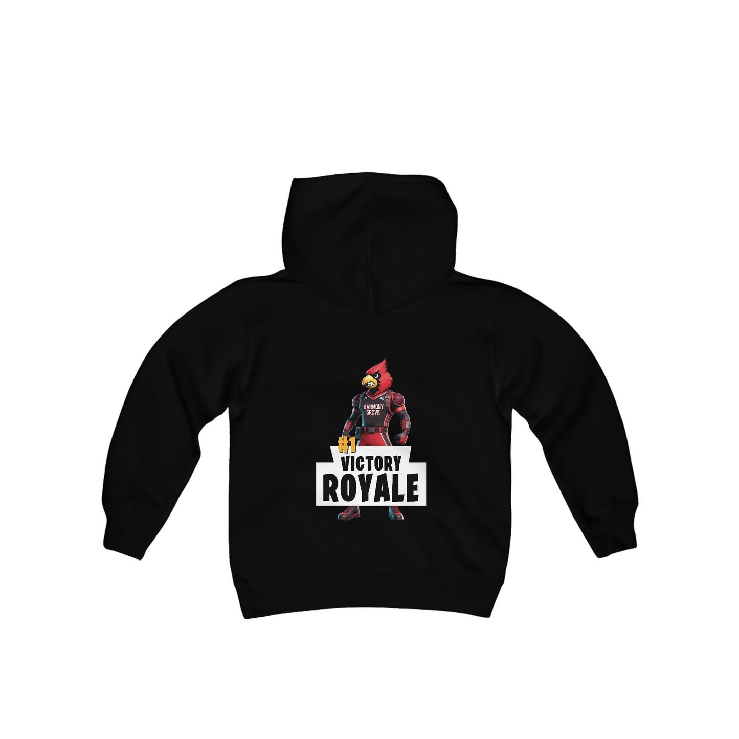Harmony Grove Cardinals Victory Royale - Youth Heavy Blend Hooded Sweatshirt
