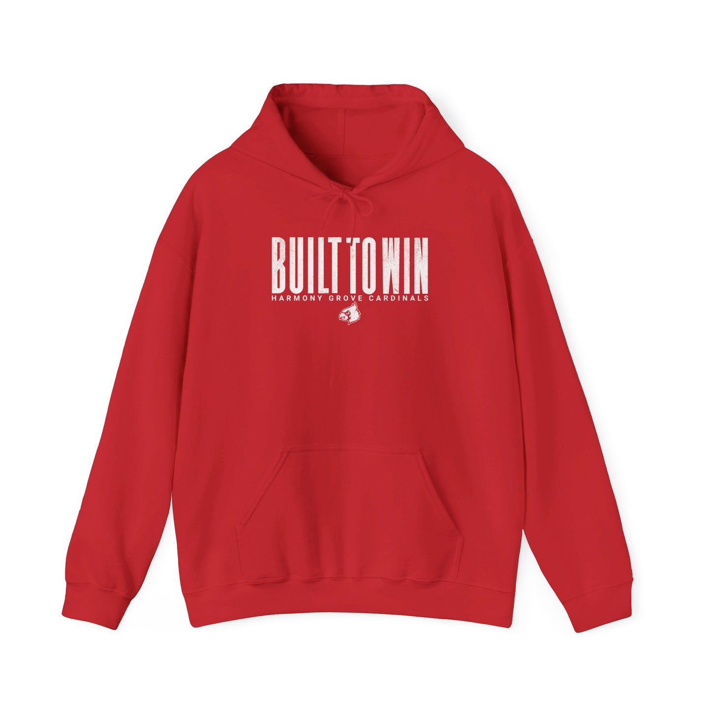 Vintage Built to Win - Unisex Heavy Blend™ Hooded Sweatshirt