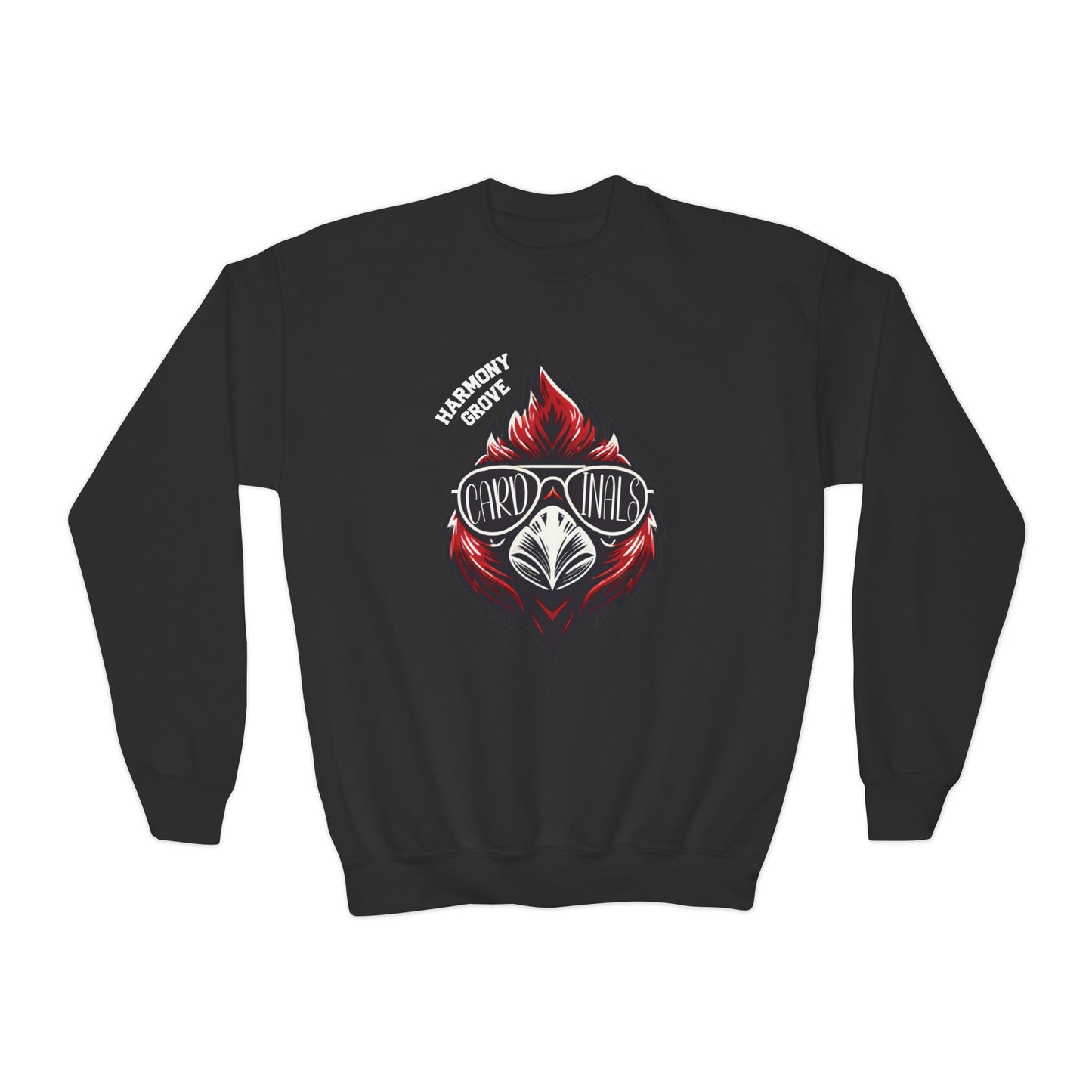 Harmony Grove Cardinal Sunglasses - Youth Crew Sweatshirt