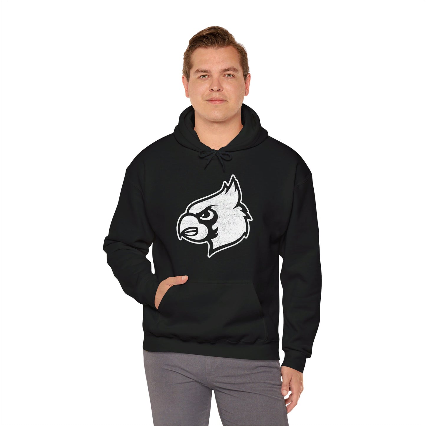 Vintage Cardinals + HGS - Unisex Heavy Blend™ Hooded Sweatshirt