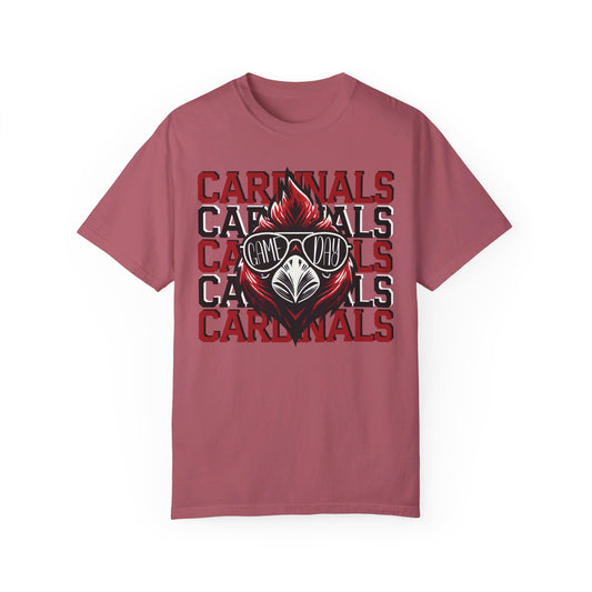 Cardinals Game Day Sunglasses - Comfort Colors T-shirt