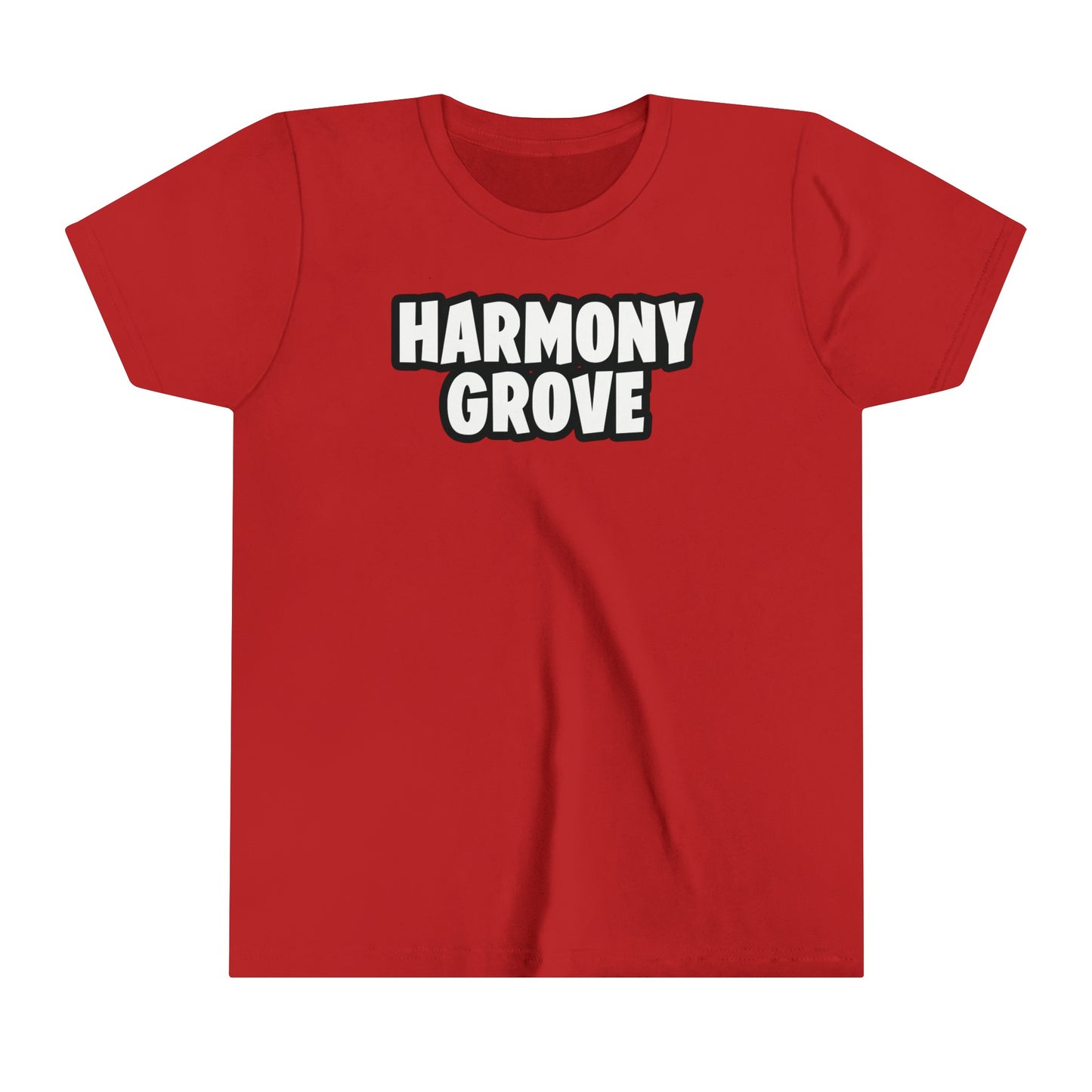 Harmony Grove, Red Feathers Epic Wins - Bella + Canvas Youth Tee