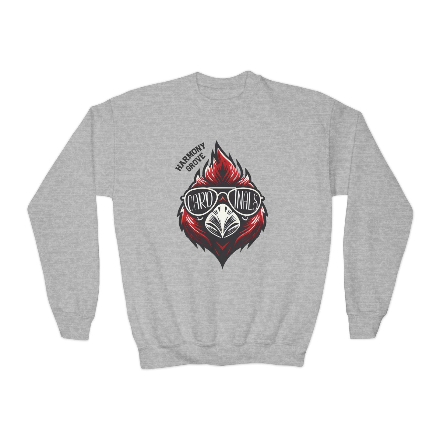 Harmony Grove Cardinal Sunglasses - Youth Crew Sweatshirt
