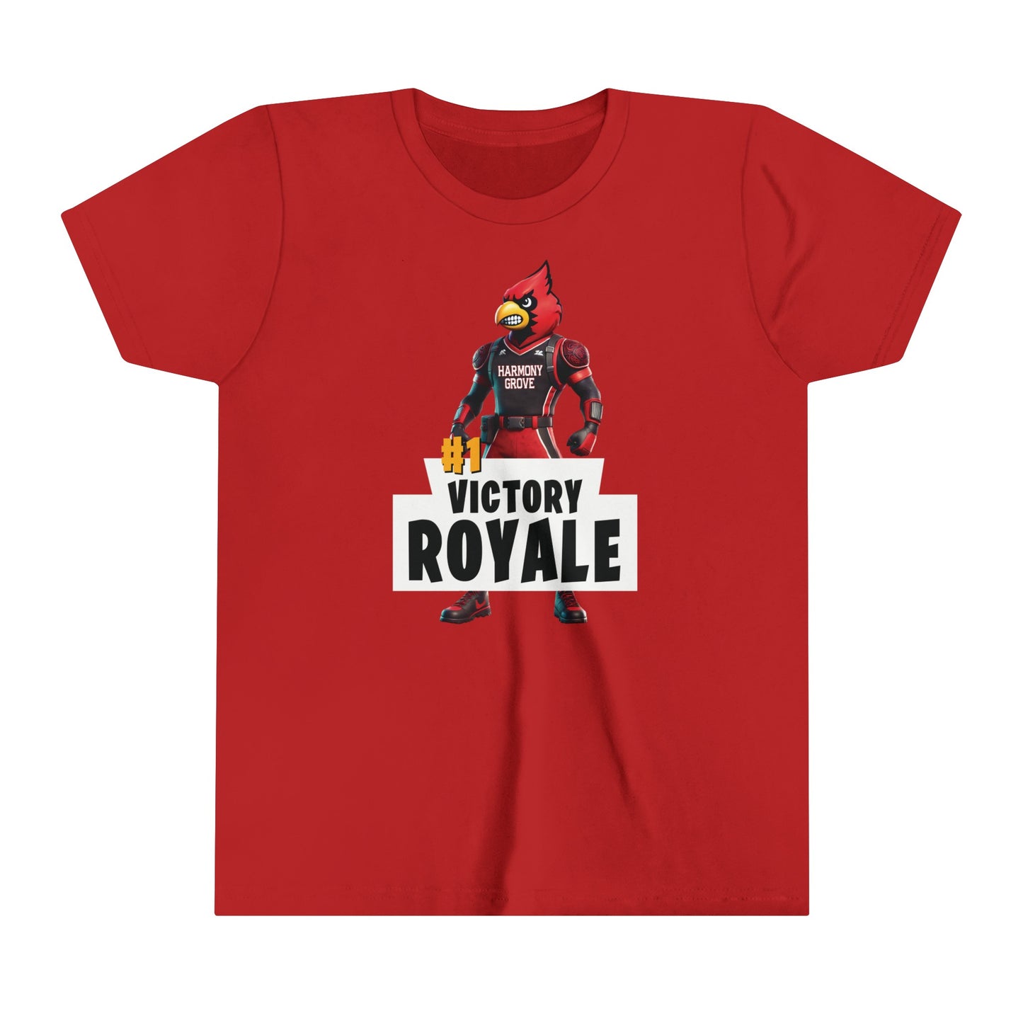 Harmony Grove Cardinals Victory Royale - Bella + Canvas Youth Tee