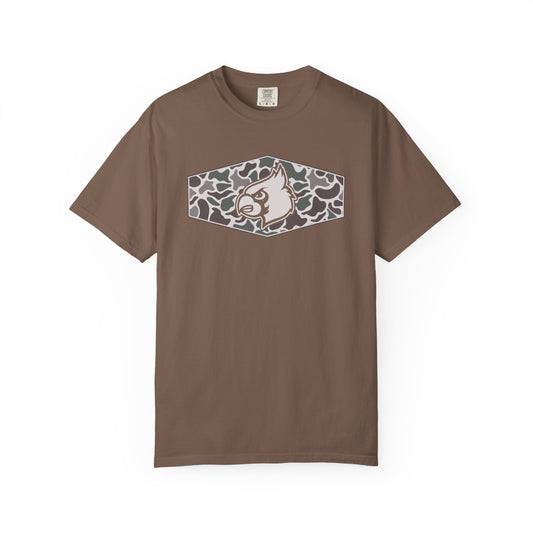 Old School Camo HG Cardinals Inset - Comfort Colors T Shirt
