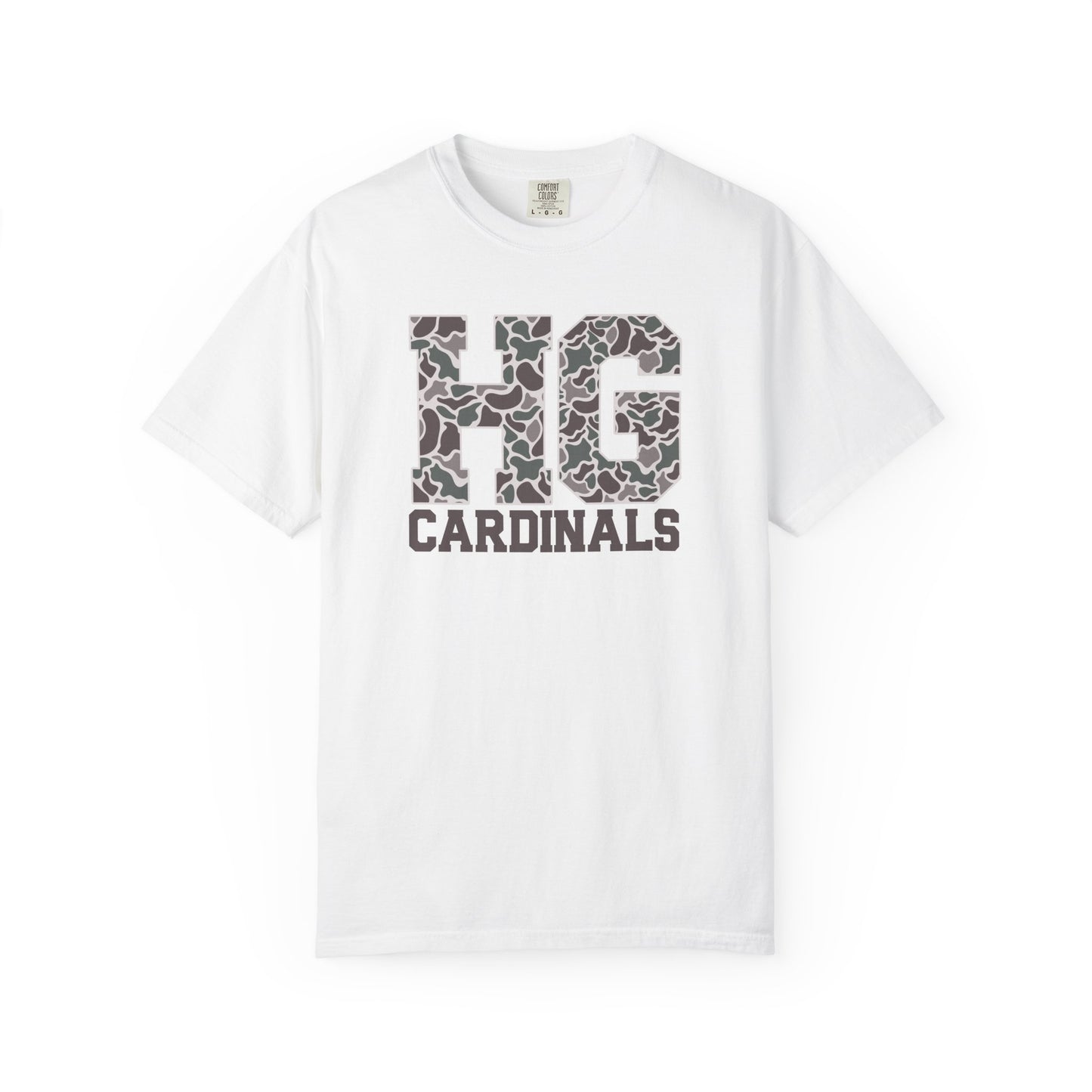 Old School Camo HG Cardinals - Comfort Colors T Shirt
