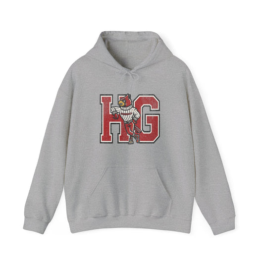 Vintage HG Cardinal Sweater - Unisex Heavy Blend™ Hooded Sweatshirt