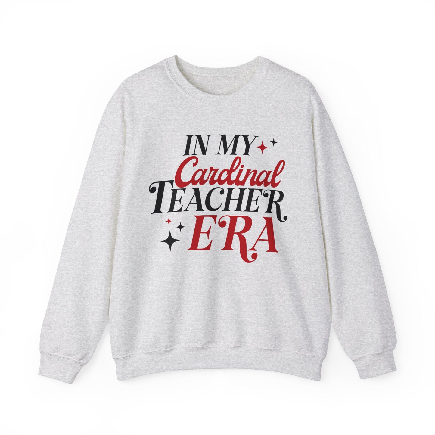 In My Cardinal Teacher Era - Unisex Heavy Blend™ Crewneck Sweatshirt
