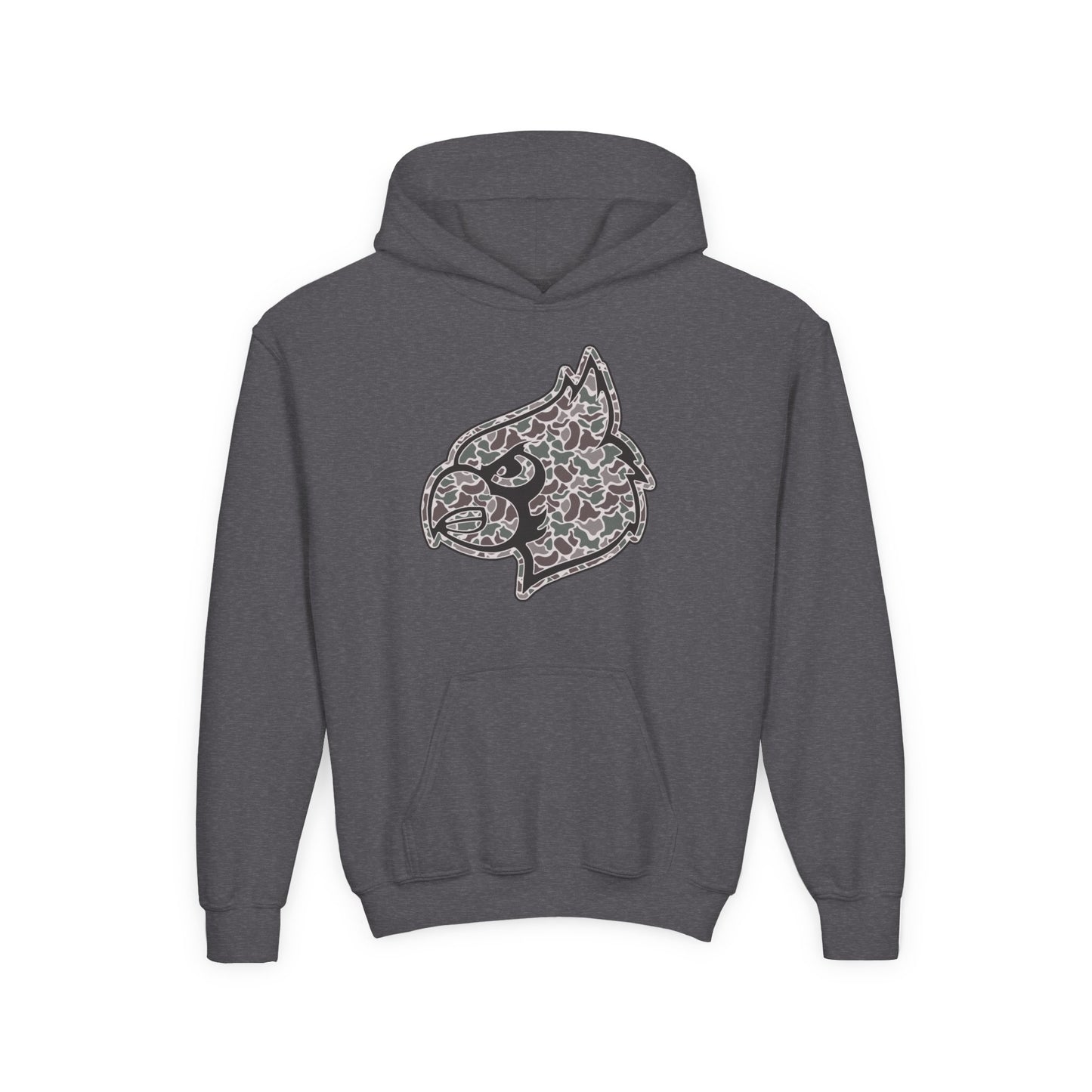 Old School Camo - Youth Heavy Blend Hooded Sweatshirt