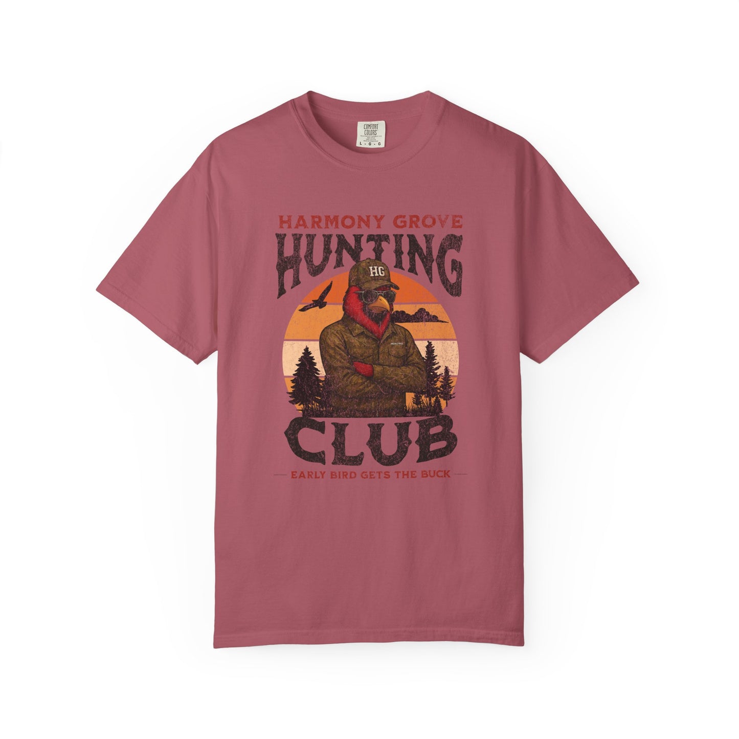 HG Hunting Club Camo - Comfort Colors T Shirt
