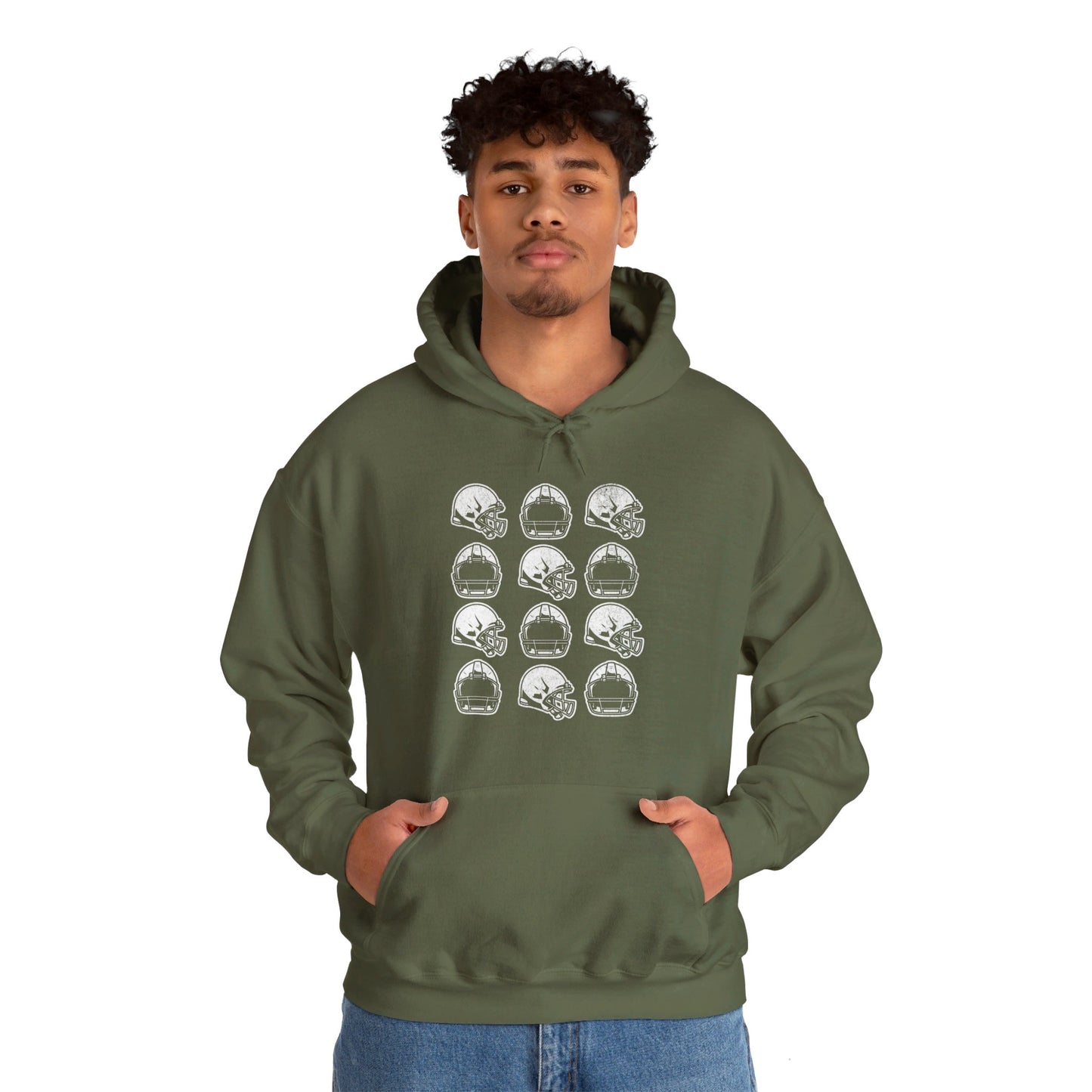 Vintage Helmets - Unisex Heavy Blend™ Hooded Sweatshirt