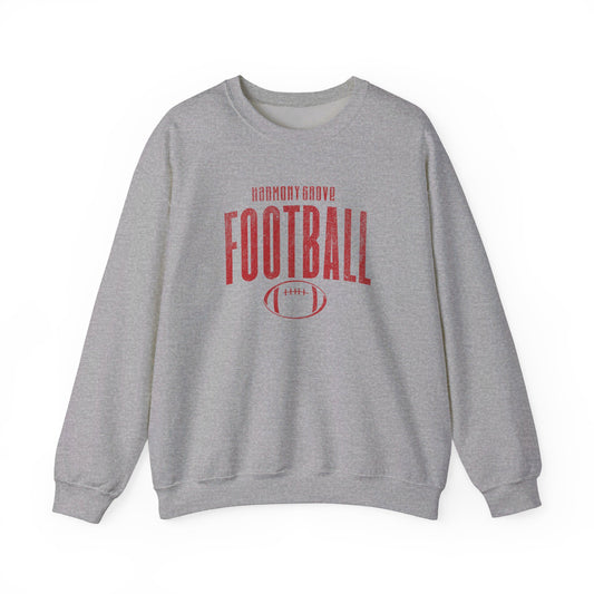 Vintage Harmony Grove Football - Unisex Heavy Blend™ Crewneck Sweatshirt