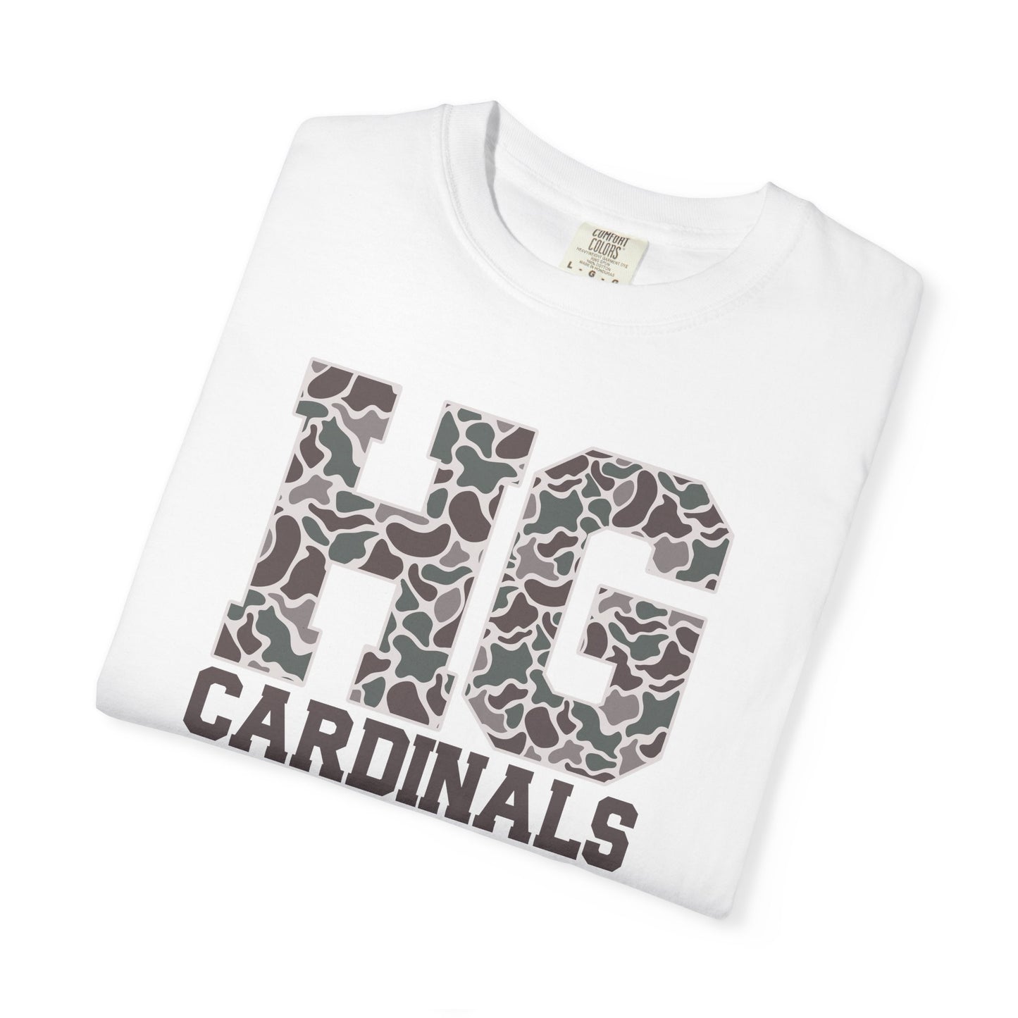 Old School Camo HG Cardinals - Comfort Colors T Shirt