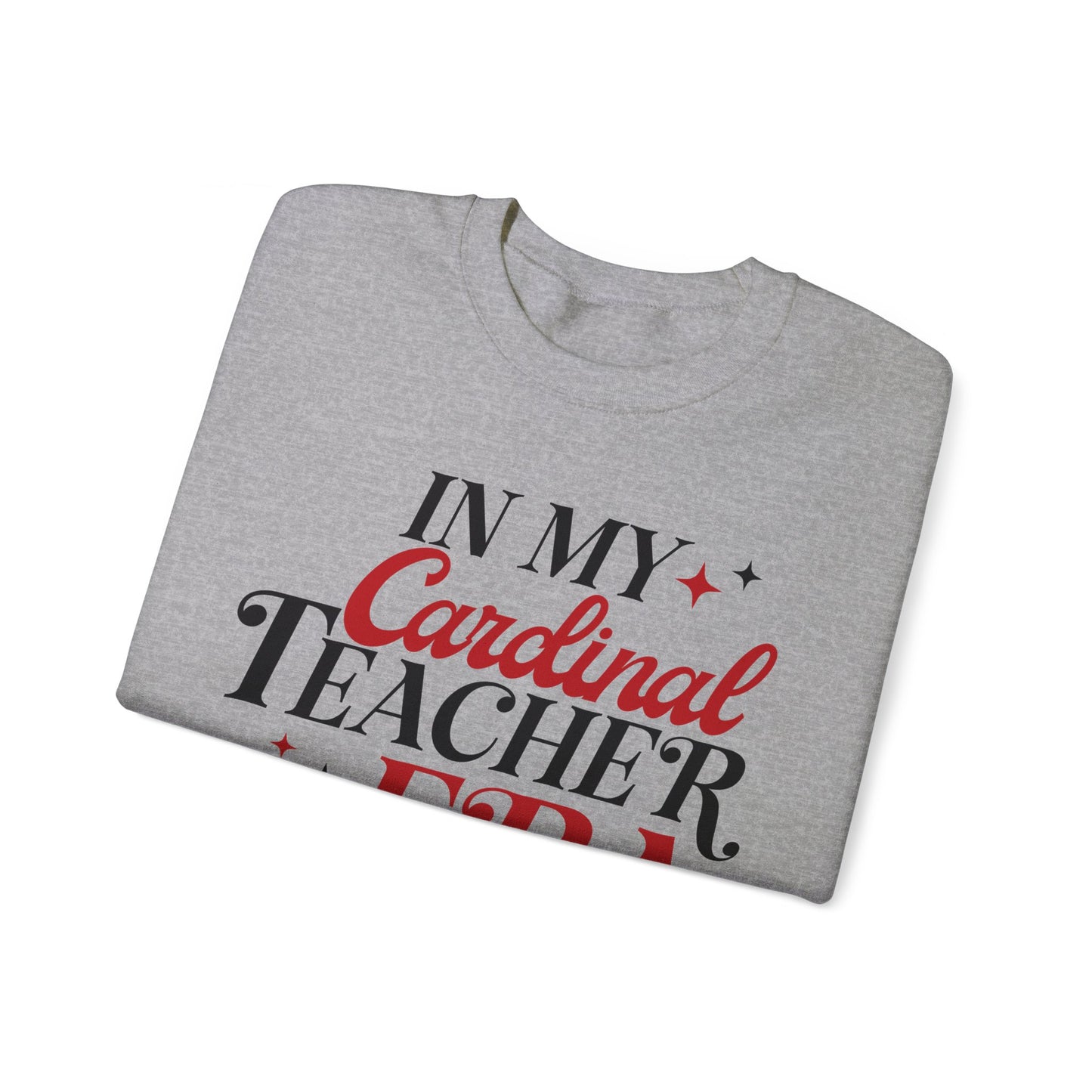 In My Cardinal Teacher Era - Unisex Heavy Blend™ Crewneck Sweatshirt