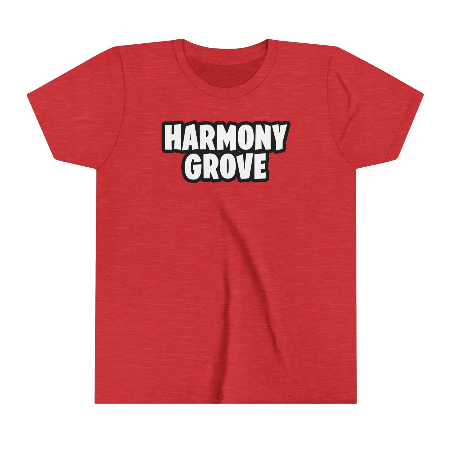 Harmony Grove, Red Feathers Epic Wins - Bella + Canvas Youth Tee