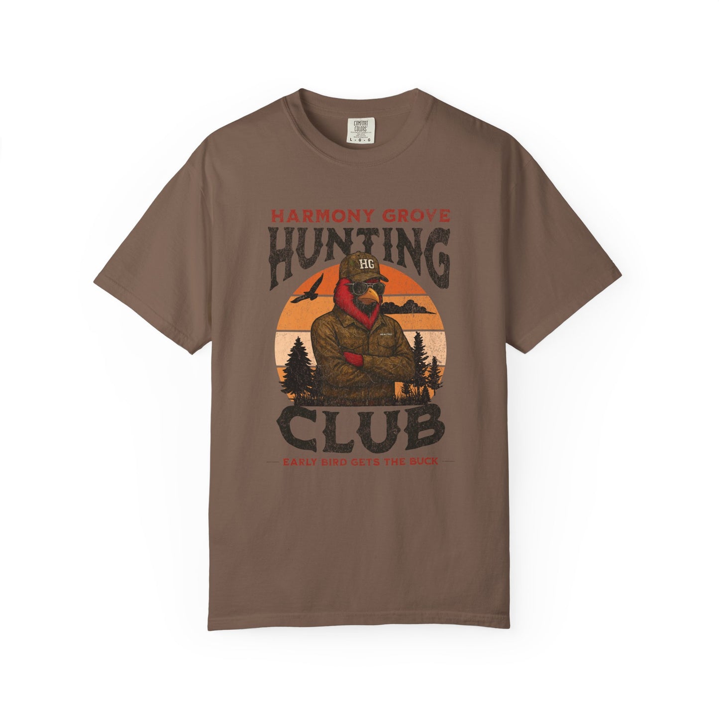 HG Hunting Club Camo - Comfort Colors T Shirt