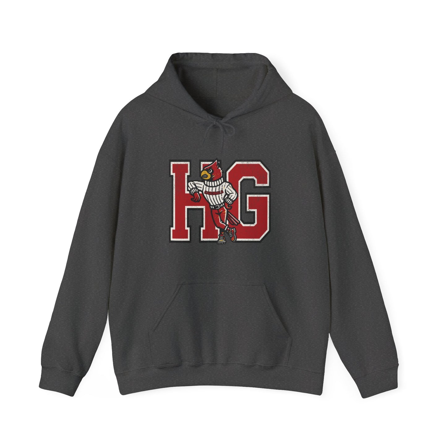 Vintage HG Cardinal Sweater - Unisex Heavy Blend™ Hooded Sweatshirt